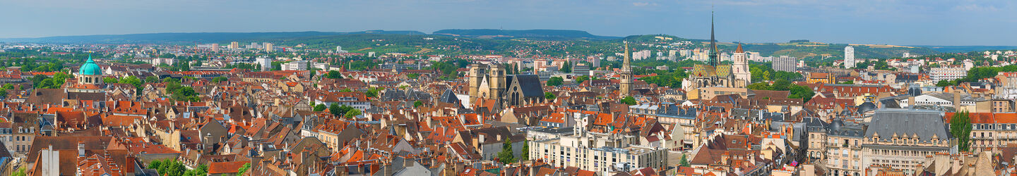 Blick über Dijon © iStock.com / SergiyN