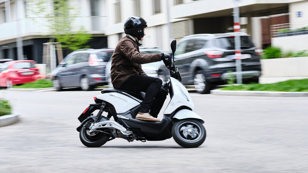 Ein Moped Sebastian Weissinger